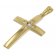 trendor 39018 Halskette mit Kreuz Gold auf Silber Bild 2