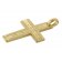 trendor 39020 Halskette mit Kreuz für Herren Gold auf Silber Bild 2