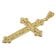 trendor 39044 Herren-Halskette mit orthodoxem Kreuz Gold auf Silber 925 Bild 2