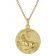 trendor 39046 Halskette mit Einhorn-Anhänger Gold auf Silber 925 Bild 1