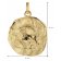 trendor 39070-01 Steinbock Sternzeichen Ø 20 mm Herrenkette Gold auf Silber Bild 6