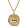 trendor 39070-04 Zodiac Sign Aries Men's Necklace Gold Plated Silver 925 Image 1