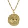 trendor 39070-05 Stier Sternzeichen Ø 20 mm Herren-Halskette Gold auf Silber Bild 1
