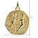 trendor 39070-06 Zodiac Sign Gemini Men's Necklace Gold Plated Silver 925 Image 6
