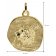 trendor 39070-08 Löwe Sternzeichen Ø 20 mm Herren-Halskette Gold auf Silber Bild 6