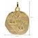 trendor 39070-10 Waage Sternzeichen Ø 20 mm Herren-Halskette Gold auf Silber Bild 6