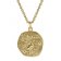trendor 39070-11 Zodiac Sign Scorpio Men's Necklace Gold Plated Silver 925 Image 1