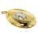 trendor 39338 Medaillon mit Damen-Halskette Gold auf Silber 925 Bild 3