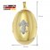 trendor 39338 Women's Locket Pendant Necklace Gold Plated Silver 925 Image 7