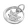 trendor 39446 Baptism Necklace 925 Silver Pendant With Angel Image 2