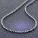 trendor 39510 Men's Necklace 925 Silver Oxidized Round Box Chain 50 cm Image 2