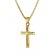 trendor 39520 Halskette mit Kreuz für Kinder Gold 333/8 Karat Bild 1
