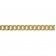 trendor 39590 Halskette für Anhänger 585 Gold Flachpanzer-Kette Breite 0,8 mm Bild 2