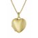 trendor 39786 Heart Locket 333 Gold with Gold-Plated Silver Necklace Image 1