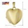 trendor 39786 Heart Locket 333 Gold with Gold-Plated Silver Necklace Image 7
