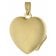 trendor 39056 Medaillon Herz Gold 333 / 8K mit Vergoldeter Damen-Halskette Bild 2