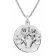 trendor 51610-06 Zodiac Sign Gemini Ø 20 mm and Necklace 925 Silver Image 1