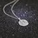 trendor 51610-06 Zodiac Sign Gemini Ø 20 mm and Necklace 925 Silver Image 3