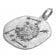 trendor 51610-08 Sternzeichen Löwe Ø 20 mm und Halskette 925 Silber Bild 2