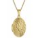 trendor 51718 Damen-Kette mit Flügel-Medaillon Gold auf Silber 925 Bild 1