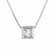 trendor 51655-01 Damen-Halskette 925 Silber mit weißem Zirkonia-Anhänger Bild 1