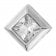 trendor 51655-01 Damen-Halskette 925 Silber mit weißem Zirkonia-Anhänger Bild 2