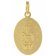 trendor 51945 Milagrosa Pendant Gold 585 Madonna + Gold-Plated Silver Chain Image 2
