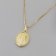 trendor 51945 Milagrosa Pendant Gold 585 Madonna + Gold-Plated Silver Chain Image 3
