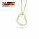 trendor 51360 Necklace For Women Gold-Plated 925 Silver Necklace With Hesrt Image 4