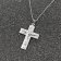 trendor 51958 Men's Necklace with Cross Pendant 925 Silver Image 3