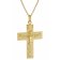 trendor 51960 Halskette mit Kreuz Gold auf Silber 925 Männer-Collier Bild 1