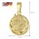 trendor 41088-3 Pisces Zodiac Sign Gold 333/8K with Gold-Plated Necklace Image 5