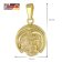 trendor 41088-8 Leo Zodiac Sign Gold 333/8K with Gold-Plated Necklace Image 5