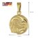 trendor 41088-9 Jungfrau Sternzeichen Gold 333/8K mit goldplattierter Kette Bild 5
