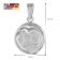 trendor 41070-4 Aries Zodiac Sign Necklace 925 Silver Ø 15 mm Image 5