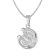 trendor 41070-7 Cancer Zodiac Sign Necklace 925 Silver Ø 15 mm Image 1