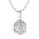 trendor 41070-8 Löwe Sternzeichen mit Halskette 925 Silber Ø 15 mm Bild 1
