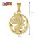 trendor 41140-3 Pisces Zodiac Pendant Gold 333 + Gold-Plated Silver Chain Image 5