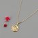 trendor 41140-9 Jungfrau Sternzeichen Anhänger Gold 333 + vergoldete Kette Bild 2