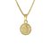 trendor 41162 Angel Pendant Gold 333 with Gold-Plated Silver Necklace for Kids Image 1