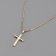 trendor 41166 Cross Pendant Gold 333 / 8K With Gilded Silver Chain Image 3