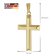 trendor 41166 Cross Pendant Gold 333 / 8K With Gilded Silver Chain Image 7