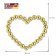 trendor 41186 Women's Necklace Swinging Heart Gold Plated Silver 925 Image 6