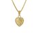 trendor 41192 Engel-Anhänger Gold 333 + vergoldete Silber-Halskette für Kinder Bild 1