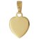trendor 41192 Angel Pendant Gold 333 + Gold-Plated Silver Necklace for Kids Image 2