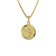 trendor 41230 Children's Pendant Angel Gold 750 (18K) with Gold-Plated Chain Image 1