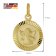 trendor 41230 Children's Pendant Angel Gold 750 (18K) with Gold-Plated Chain Image 6
