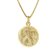 trendor 41378 St. Christopher Pendant Gold 333 with Gold-Plated Necklace Image 1