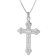 trendor 41384 Herren-Halskette mit orthodoxem Kreuz 35 mm 925 Silber Bild 1