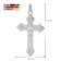 trendor 41384 Herren-Halskette mit orthodoxem Kreuz 35 mm 925 Silber Bild 6